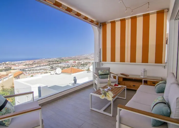 Mirador Balcon Del Atlantico Y Piscina Privada Costa Adeje (Tenerife)