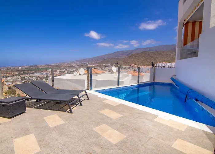 度假居 Mirador Balcon Del Atlantico Y Piscina Privada 阿德耶