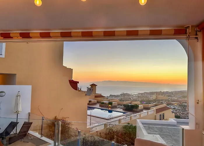 Mirador Balcon Del Atlantico Y Piscina Privada Nyaraló Costa Adeje (Tenerife)