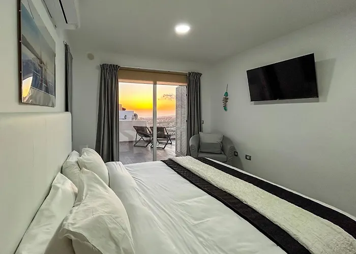 Nyaraló Mirador Balcon Del Atlantico Y Piscina Privada Costa Adeje (Tenerife)